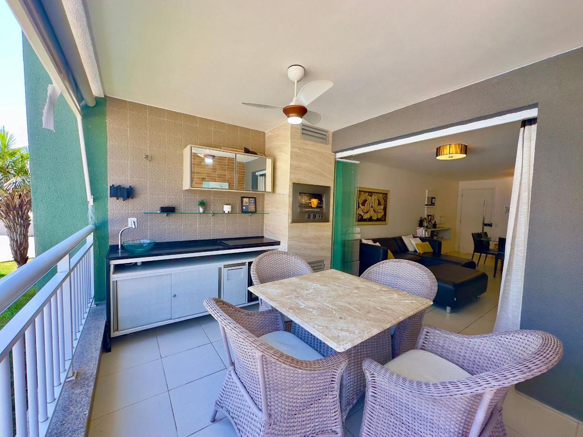 Terramaris - Aptos Vista Mar, Pe Na Areia, Vizinho Ao B Park Aquiraz Eksteriør bilde