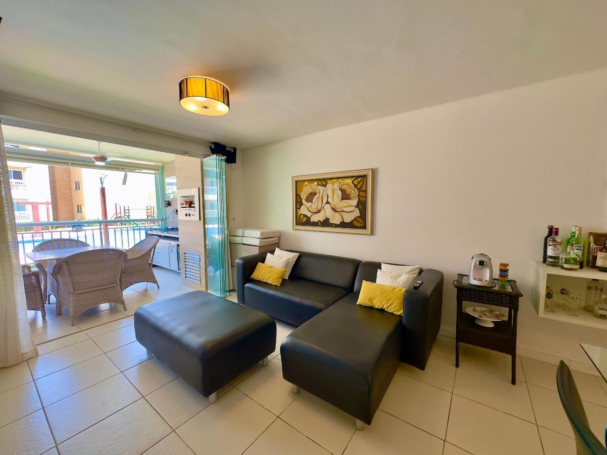 Terramaris - Aptos Vista Mar, Pe Na Areia, Vizinho Ao B Park Aquiraz Eksteriør bilde